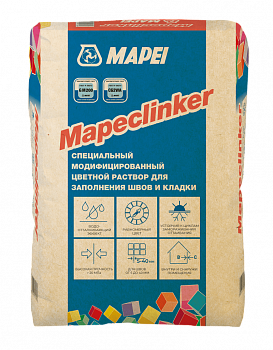 Цветная смесь для заполнения швов и кладки MAPECLINKER 110